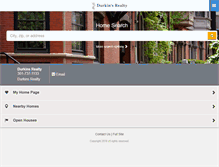Tablet Screenshot of durkinsrealty.com